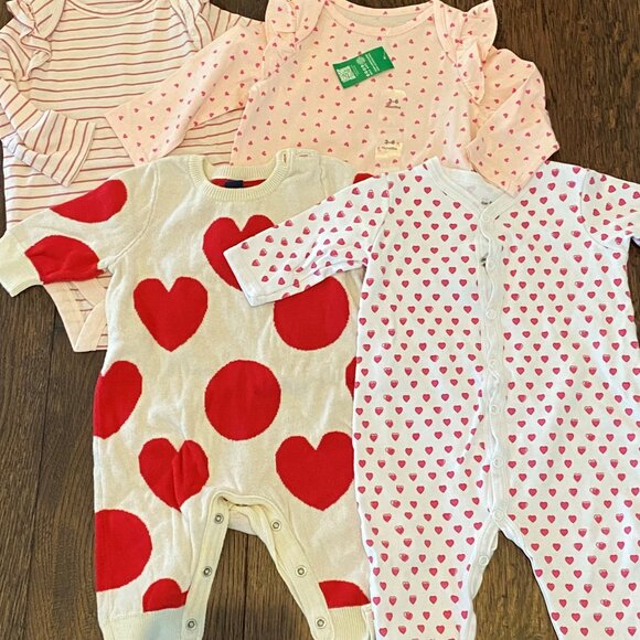 Baby Girls Valentine's Bundle - Picture 1 of 1
